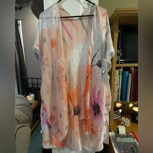 EUC Southern Stitch OS Floral Kimono